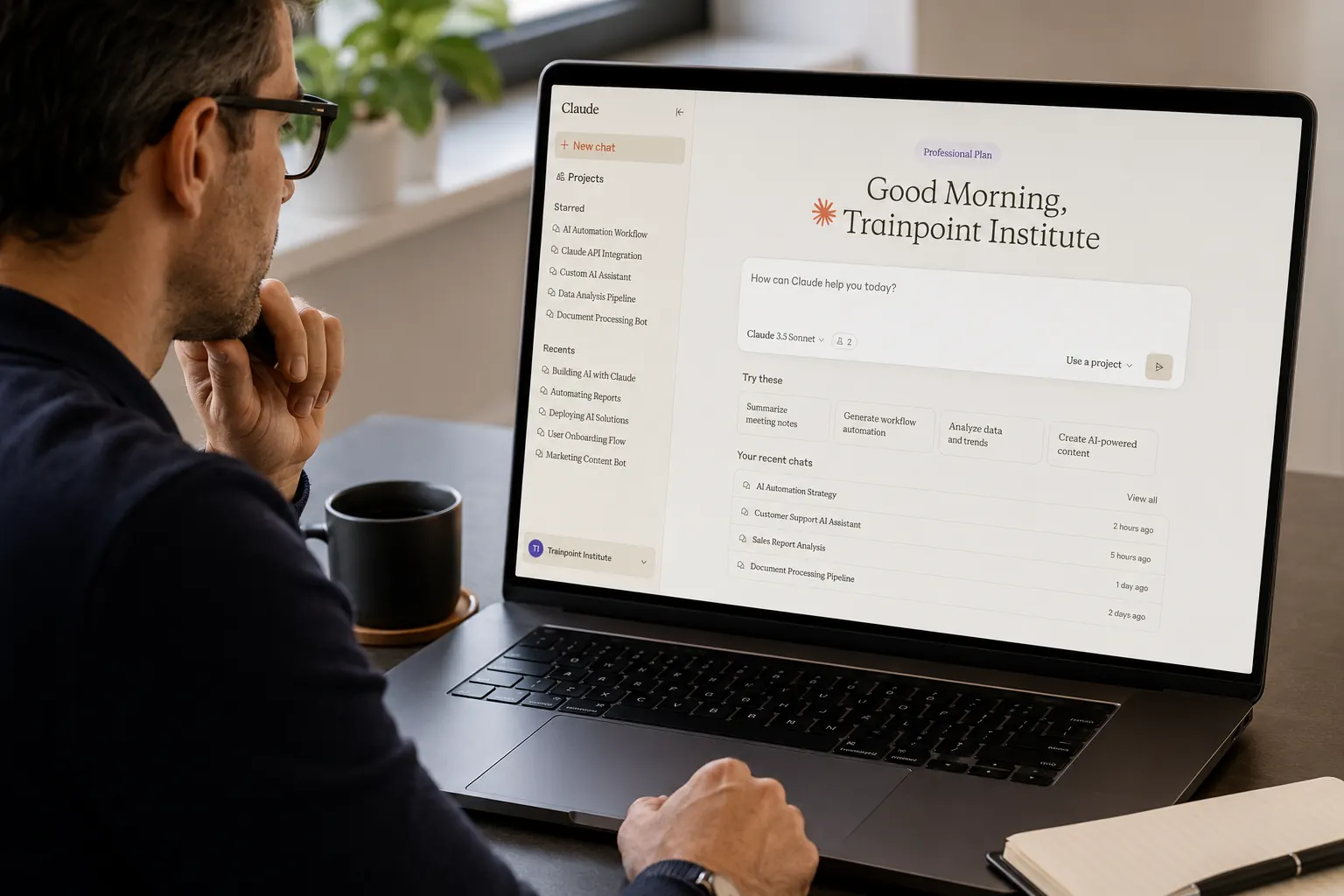 Claude AI for Business Professionals Training — Train Point Institute Dubai